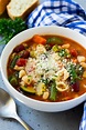 Olive Garden Minestrone Soup - Dinner at the Zoo