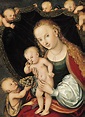 Lucas Cranach, the Younger (Wittenberg 1515-1586 Weimar) , The Virgin ...