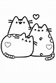Free Printable Pusheen Coloring Pages, Sheets and Pictures for Adults ...
