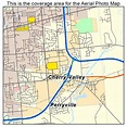 Aerial Photography Map of Cherry Valley, IL Illinois
