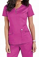 Beyond Scrubs Mia Zip Front Scrub Tops | Scrubs & Beyond