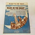 Other | Vintage Harold Arlen Sheet Music Piano Blues In The Night 1941 ...