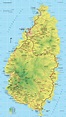Saint Lucia Map - ToursMaps.com