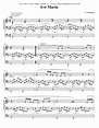 Free sheet music for Ave Maria, D.839 (Schubert, Franz) by Franz Schubert