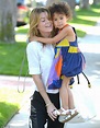 Ellen Pompeo carries daughter Stella Luna into a birthday party | Daily ...