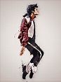 Cartel de Michael Jackson lienzo pintura del Rey del Pop | Etsy