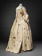 1770s Robe à la Française (view 4) | 18th century dress, Historical ...