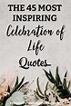 The 45 Most Inspiring Celebration of Life Quotes (with Images ...