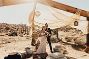 Eclectic Joshua Tree Desert Wedding | Friar Tux Blog