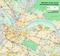 Stadtplan Dresden mit sehenswürdigkeiten