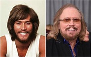 Barry Gibb's eyes color - brown and hair color - grey | Barry gibb ...
