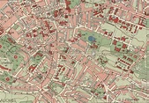 Plan Miasta Lwowa, Lviv City Plan, Lvov Map, Lviv Map, Old Lviv Plan ...