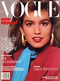 Covers of Vogue USA with Cindy Crawford, 000 1986 | Magazines | The FMD