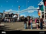 Main entry of the Dallas State fair park Stock Photo - Alamy