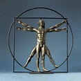 Buy Da Vinci'L Homme De Vitruve Bronze Online - Sculpture – Mould