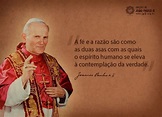 Papa João Paulo II | Papa joão paulo segundo, Frases do papa, Papa joão ...