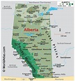 Alberta Maps & Facts - World Atlas