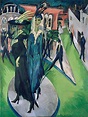 Ernst Ludwig Kirchner ~ Potsdammer Platz ~ 1914 ~ Olieverf op doek ...