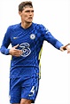 Andreas Christensen Chelsea football render - FootyRenders