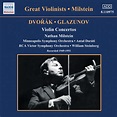 eClassical - Dvorak / Glazunov: Violin Concertos (Milstein) (1949-1951)