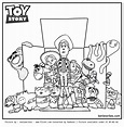 Imagens do Toy Story para pintar - 4 - Fichas e Atividades