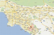 Irvine California Map