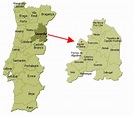 Mapa Da Guarda Portugal