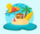 Vacation Vector Art, Icons, and Graphics for Free Download