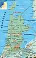 Karte von Noord-Holland, Provinz (Bundesland / Provinz in Niederlande ...