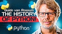 Guido van Rossum: The TRUE History Behind The Python Programming ...