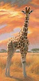 Mother Giraffe by Lucie Bilodeau | Giraffe art, Giraffe artwork ...