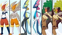 FULL FINAL STARTER EVOLUTIONS TEAM! ( POKEMON SWORD AND SHIELD ) - YouTube