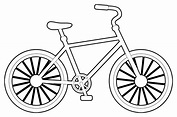 Bike Coloring Pages - Kidsuki