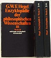 enzyklopaedie der philosophischen wissenschaften von hegel - ZVAB