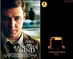 2001 A Beautiful Mind, ganadora del Oscar a Mejor Película y diseño de ...