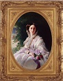 Portrait de la grande-duchesse Olga Nikolaevna de Russie 1822-1892 ...