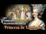 María Teresa de Saboya-Carignano, la princesa Lamballe, amiga íntima de ...