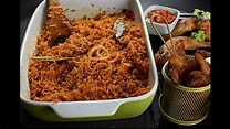 Perfect Jollof Rice - Oven Baked Nigerian Jollof Rice - YouTube
