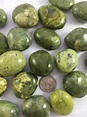 Beautiful Tumbled SERPENTINE Healing Gemstone// Serpentine// Tumbled ...