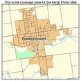 Aerial Photography Map of Frankenmuth, MI Michigan