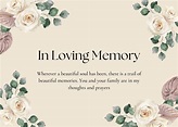 75+ In Loving Memory Quotes (Inscriptions) – The Art Of Condolence