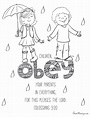 Free Printable Bible Coloring Pages With Verses Use The Download Links ...