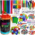 MOISO Arts and Crafts Supplies for Kids with Idea Book- Craft Art ...