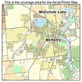 Aerial Photography Map of McHenry, IL Illinois
