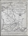 A map of the western and southern parts of France showing the motor ...