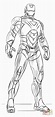 Dibujo de Iron Man para colorear | Dibujos para colorear imprimir gratis