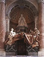 Tomb of Pope Alexander VII Completed: 1678 Marble and gilded bronze ...