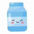 Cartoon Milk icon. 18931225 PNG