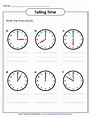 Time Worksheet Printable