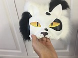 Cat Masks Handmade / Handmade Therian Cat Masks - Etsy UK